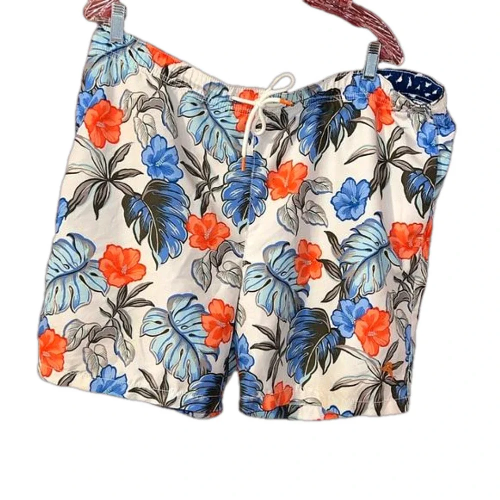 Tommy Bahama Men’s Swim Trunks Shorts L